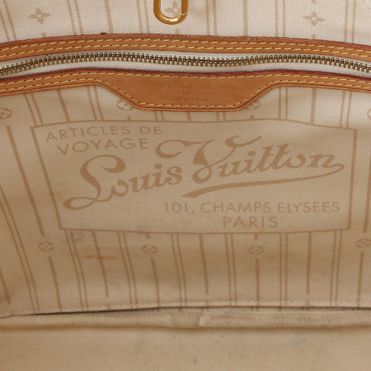 LOUIS VUITTON(USED)루이비통 다미에 아주르 네버풀 MM